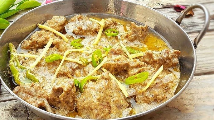chicken white karahi