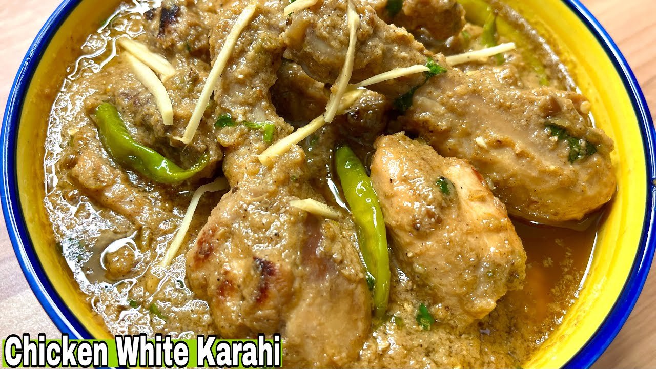 Chicken White Karahi 